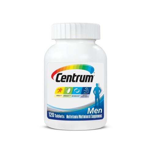 Centrum Multivitamins for Men; Multivitamin/Multimineral Supplement; 120 Count Centrum Multivitamins for Men; Multivitamin/Multimineral Supplement; 120 Count