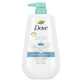 Dove Care & Protect Antibacterial Liquid Body Wash with Pump, 30.6 oz (Brand: Dove)