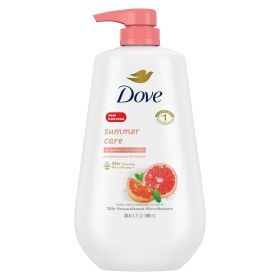 Dove Body Wash with Pump Summer Care Grapefruit & Lemon, 30.6 oz (Brand: Dove)