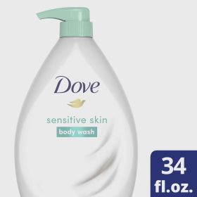 Dove Sensitive Skin Hypoallergenic Body Wash 34 Fl Oz (Brand: Dove)